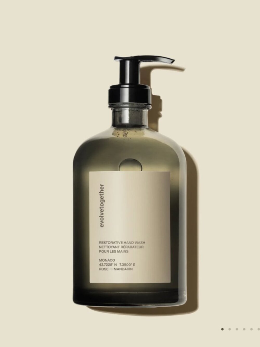 NWT Evolvetogether Monaco Restorative Hand Wash 12.7 oz / 375 ml